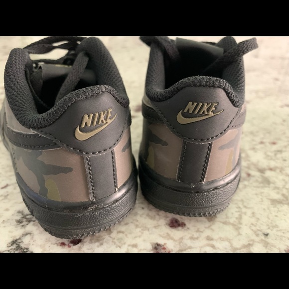 Authentic Nike Air Force One Low Reflective Camo 874380-201 Sneakers Shoes 10c - Picture 4 of 6